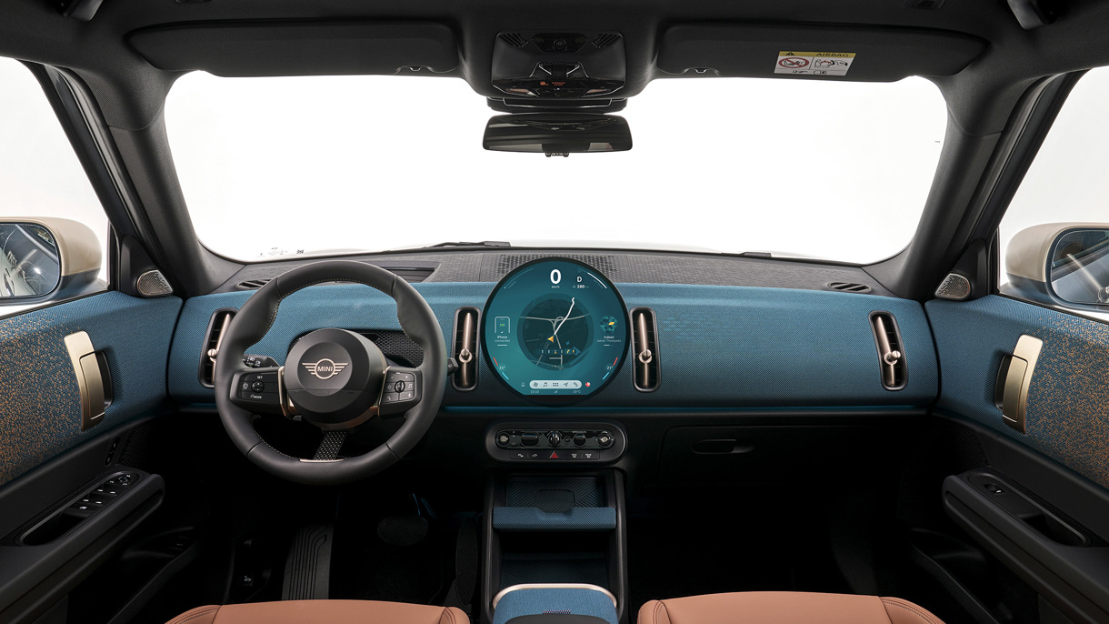 MINI Countryman Electric set indvendigt