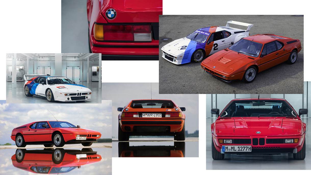 Billedecollage BMW M1