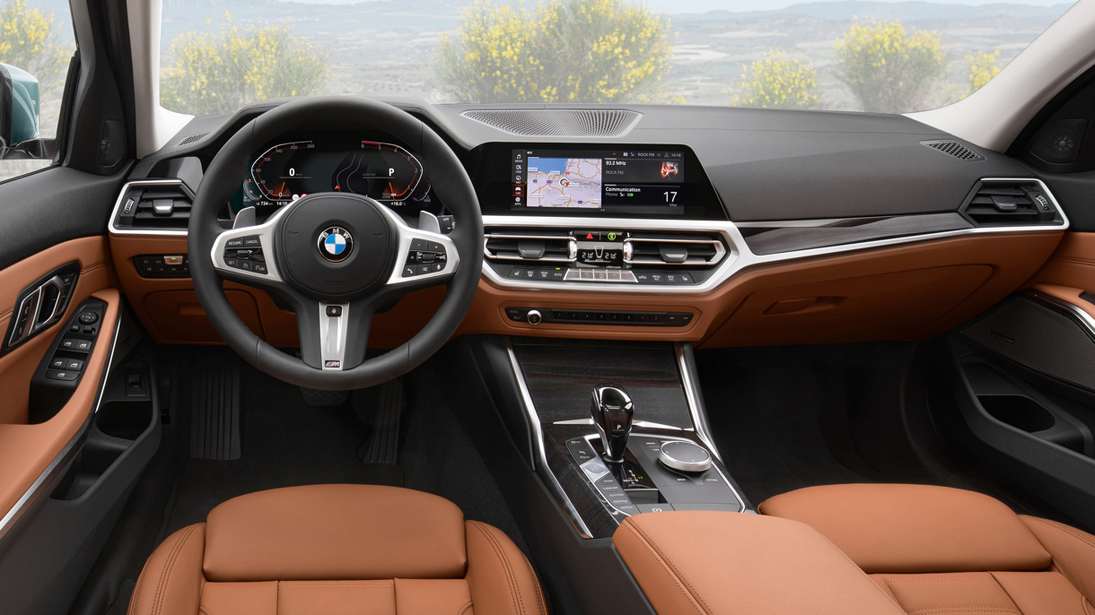 Interiør i BMW 3-serie Touring 