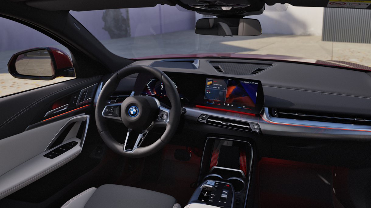 Indvendigt design i BMW iX2