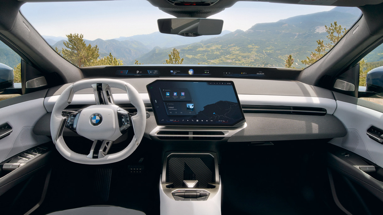 Interiør i BMW iX3 Neue Klasse