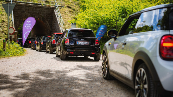 Kortegekørsel til MINI RALLY 2025