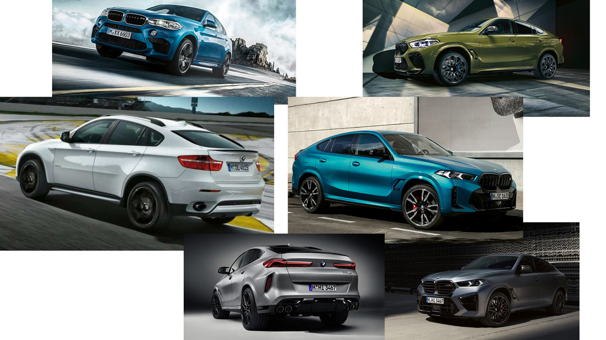 Billedecollage BMW X6 M 