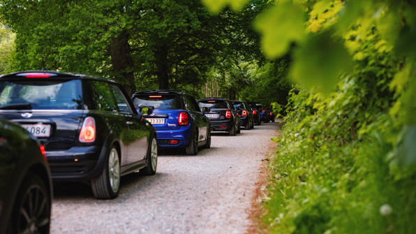 Kortegekørsel til MINI RALLY 2025