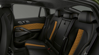 Bagsæderne i BMW X6 M