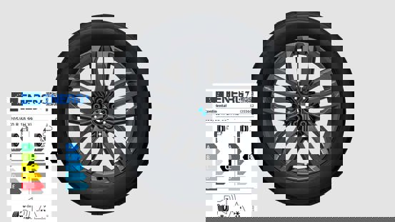 Vinterkomplethjul 18″ style 879