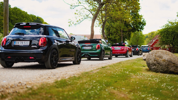 Kortegekørsel til MINI RALLY 2025