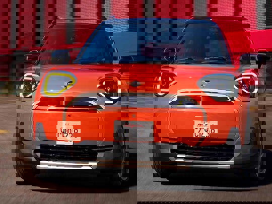 Fronten af MINI Aceman